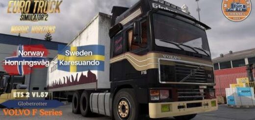Volvo F Series Rigid + BDF Trailer