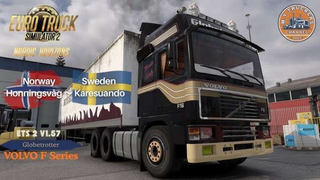 Volvo F Series Rigid + BDF Trailer