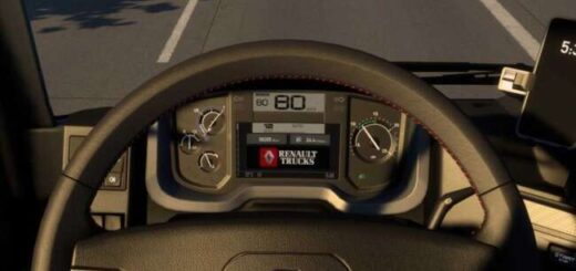 Renault Range T Improved Dashboard v1.58