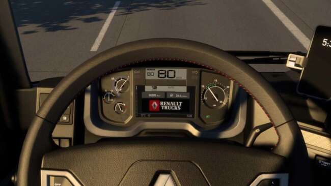 Renault Range T Improved Dashboard v1.58