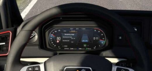 MAN TGX 2020 Improved Dashboard v1.58