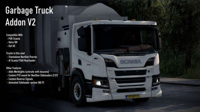 Mega Garbage Truck Addon v2.0 1.58