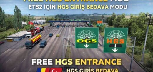 Free HGS Entrance Mod for ETS2 is Now Available
