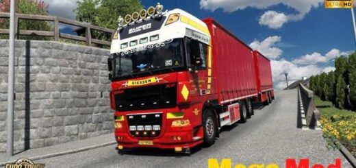 DAF XF 105 by vad&k v7.18