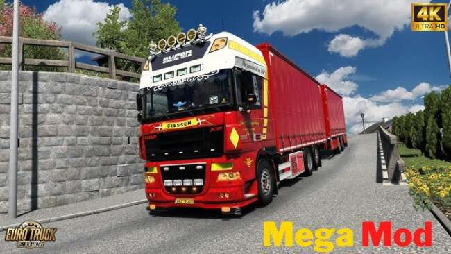 DAF XF 105 by vad&k v7.18