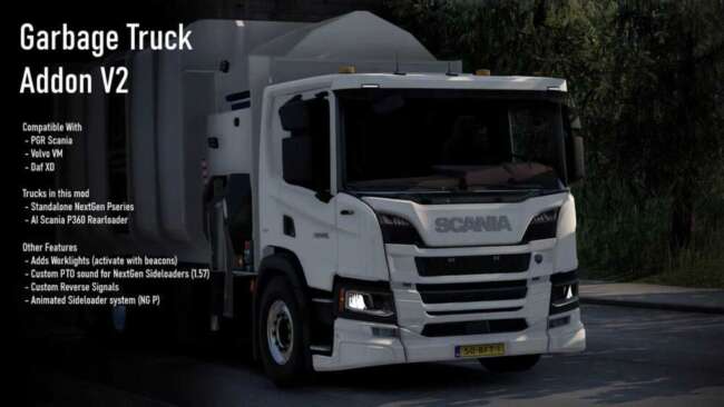 Mega Garbage Truck Addon v2.0