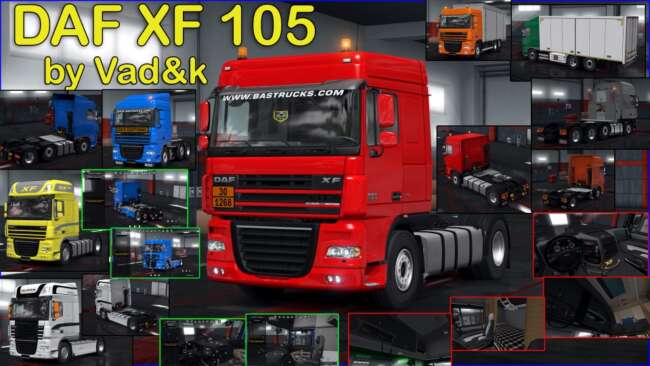 DAF XF 105 by vad&k v 7.19