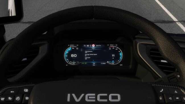 Iveco S-Way Improved Dashboard v1.58