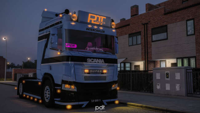 Scania R500 + Trailer PDT Logistics v2.0 1.58