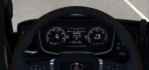 Scania NG Improved Dashboard v1.58