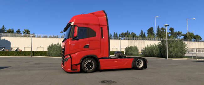 Low deck chassis addon for SCS Iveco S-Way by Sogard3 v1.2