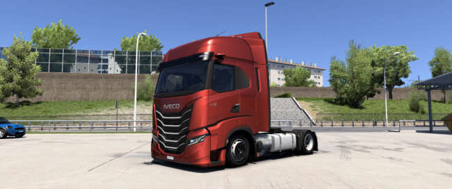 Low deck chassis addon for SCS Iveco S-Way by Sogard3 v1.2