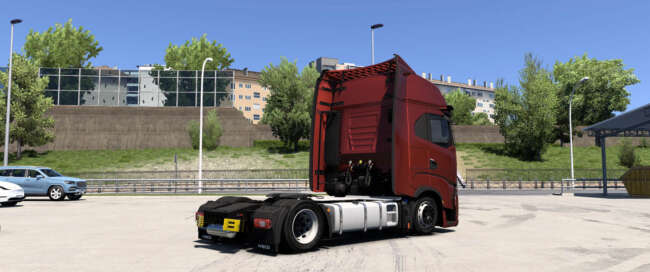 Low deck chassis addon for SCS Iveco S-Way by Sogard3 v1.2