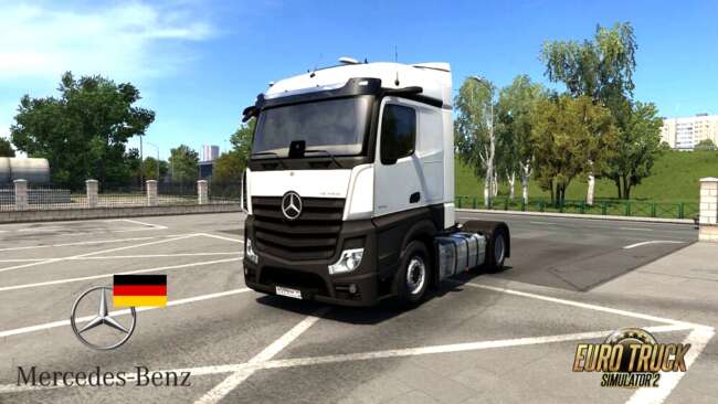 Mercedes-benz actros 2019 Mp5 1.58 fix