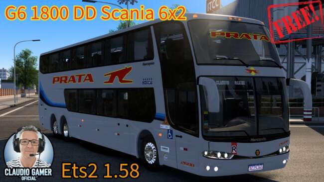 Marcopolo Paradiso G6 1800 DD Scania 6×2