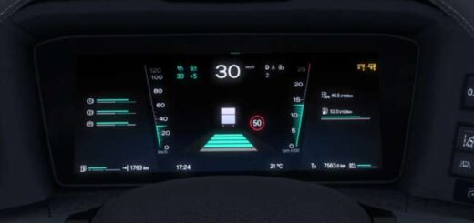 Realistic Scania SmartDash v1.651