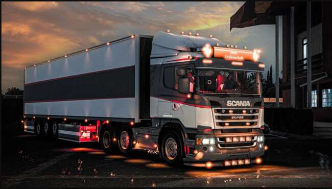 Scania R560 + Trailer v1.58