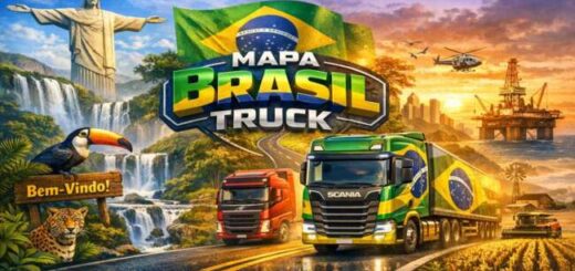 Mapa Brasil Truck