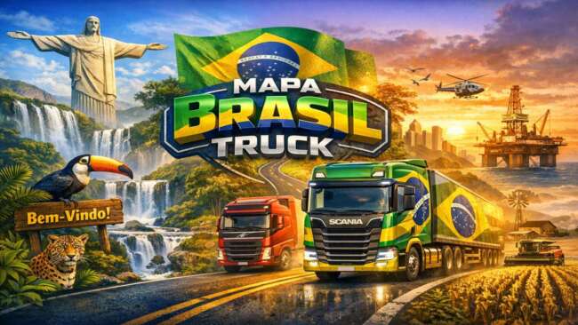 Mapa Brasil Truck