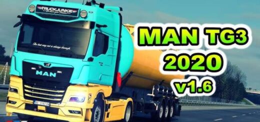 MAN TG3 2020 by Gloover v1.6 1.58