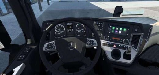 New Actros MP4 Cabin Overhaul v1.58