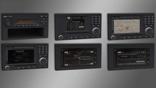 New Actros MP4 Cabin Overhaul v1.58