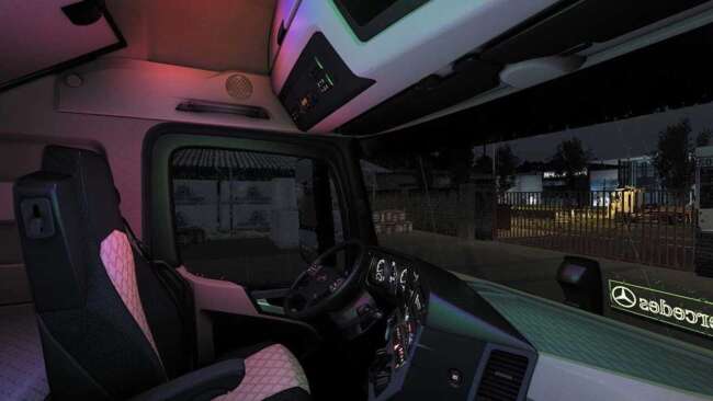 New Actros MP4 Cabin Overhaul v1.58