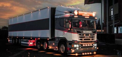 Scania R560 V8 + Trailer 1.58