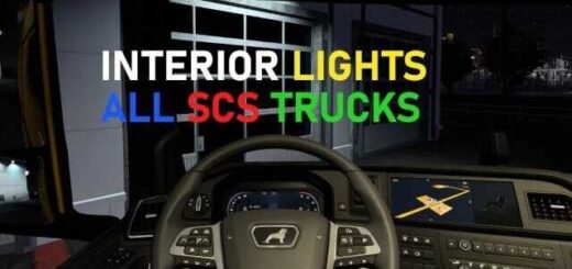 Interior Lights for all SCS Trucks v1.58