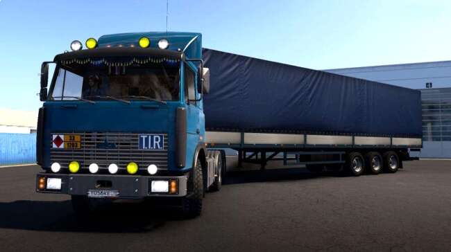 MAZ 6422 (1981) + Trailer v2.1 (1.58)