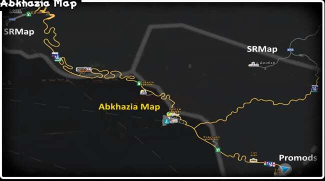 Abkhazia Map v1.3