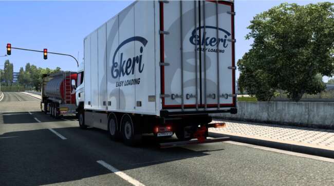 Rigid chassis addon for Scania RJL 1.58