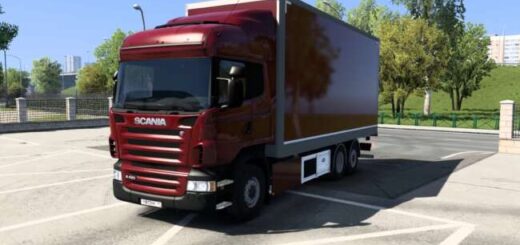 Rigid chassis addon for Scania RJL 1.58