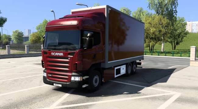 Rigid chassis addon for Scania RJL 1.58