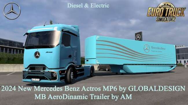 Mercedes Benz Actros MP6 Truck v1.5
