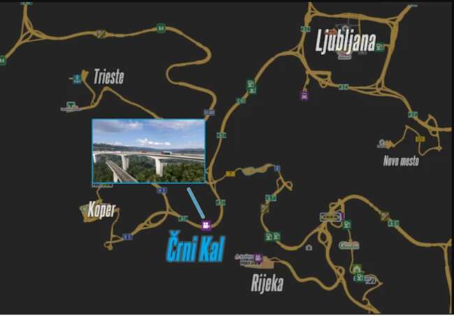 Črni Kal 1.1 (Koper + A1 Rework) v1.58