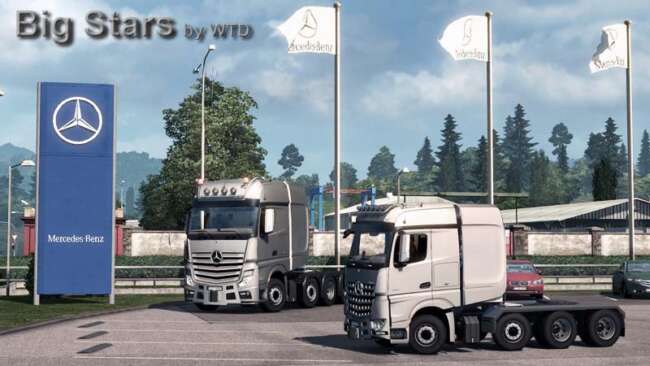 Big Stars - Actros/Arocs SLT v1.9.0