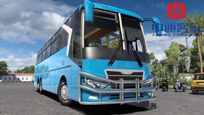 Zhongtong Climber ETS Bus Mod LHD+RHD ETS2 1.57+