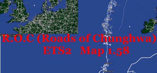 R.O.C (Roads of Chunghwa) Map 1.58