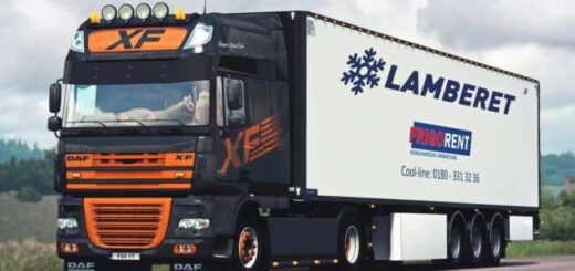DAF XF 105 Open Pipe sound v1.5