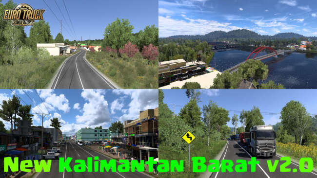New West Kalimantan Map Update v2.0 (1.53 - 1.58)