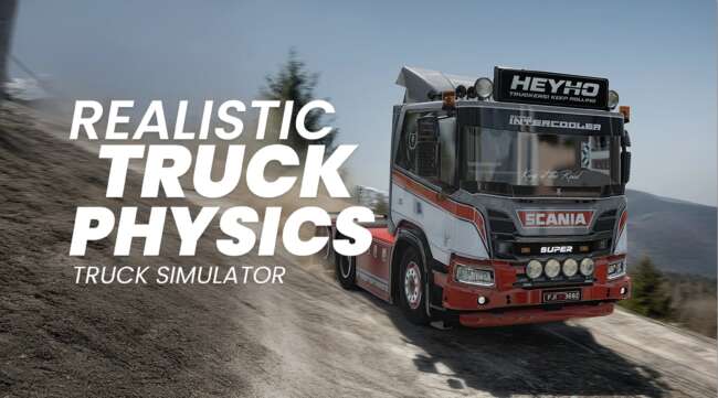 TM Realistic Truck Physics Mod 1.58
