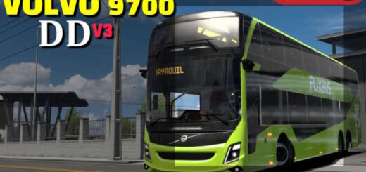 Volvo 9700 DD V3 ETS2 1.58