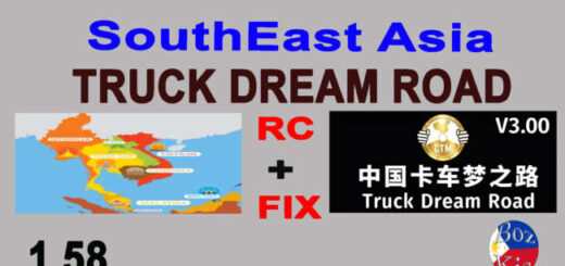 SouthEast Asia - TRUCK DREAM ROAD V3 RC + FIX v2.0-1.58