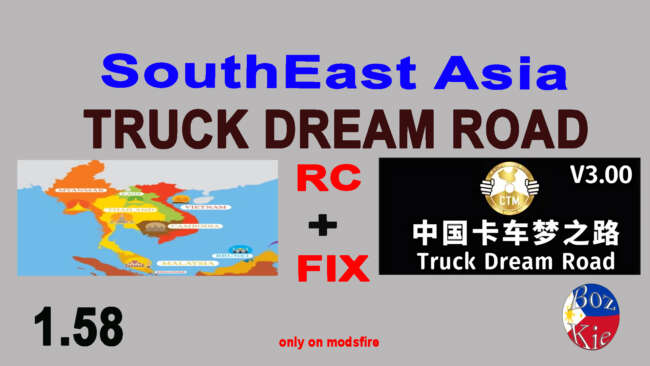 SouthEast Asia - TRUCK DREAM ROAD V3 RC + FIX v2.0-1.58