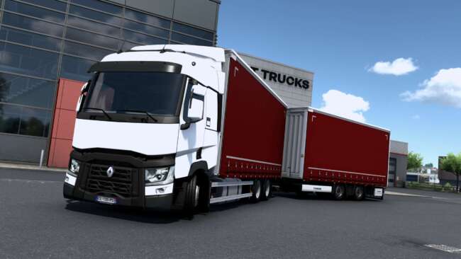 Renault Range T Tandem Mod For The SCS Version