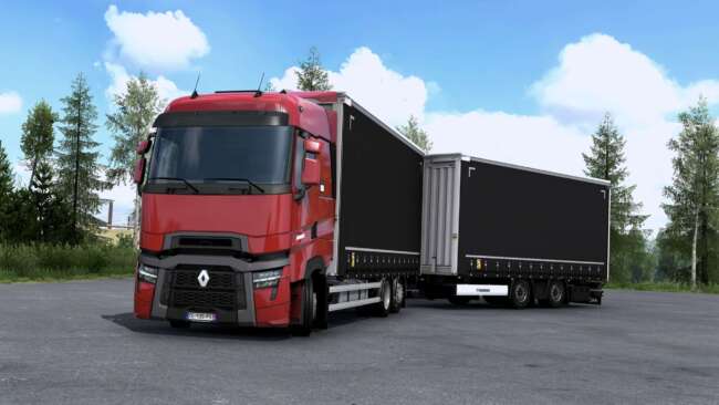 Renault Range T Tandem Mod For The SCS Version