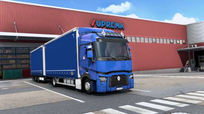 Renault Range T Tandem Mod For The SCS Version