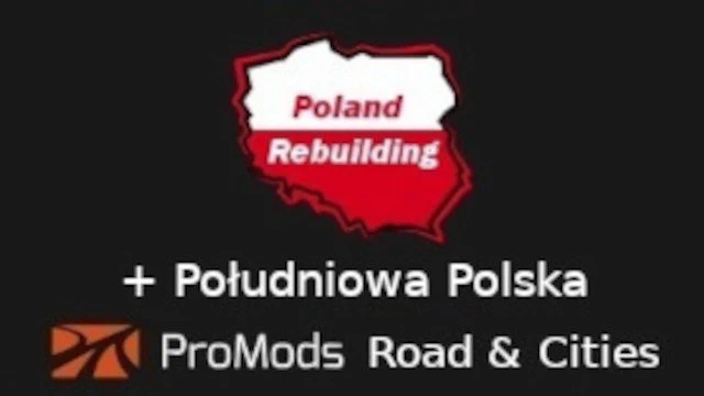 ProMods road & cities Południowa Polska merge v1.58