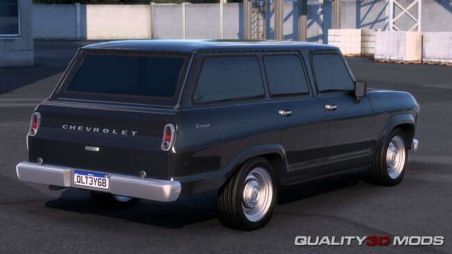 1973 Chevrolet Veraneio + Trailer v1.58